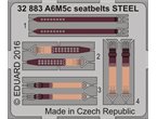 Eduard 1:32 Pasy bezpieczeństwa do Mitsubishi A6M5c dla Hasegawa | STEEL |