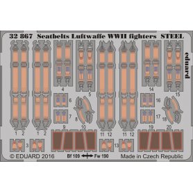 Eduard 1:32 Seatbelts Luftwaffe WWII fighters STEEL