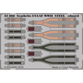 Eduard 1:32 Seatbelts USAAF WWII STEEL