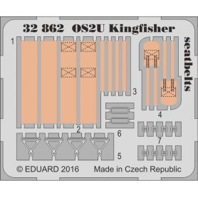 OS2U Kingfisher seatbelts KITTYHAWK KH32016