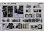 Eduard 1:32 Elementy wnętrza do Grumman F-14A Tomcat dla Tamiya