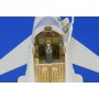 Eduard 1:32 EF-2000 Typhoon Single Seater interior S.A. dla Trumpeter