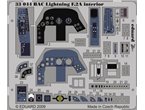 Eduard 1:32 Interior elements for BAC Lightning F.2A / Trumpeter 