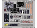 Eduard 1:32 Elementy wnętrza do F-86F-40 dla Kinetic