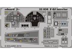 Eduard 1:32 Interior elements for F-8J / Trumpeter 