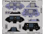 Eduard 1:32 Interior elements for Sukhoi Su-30 Flanker G / Trumpeter 