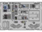 Eduard 1:32 Interior elements for AV-8B / Trumpeter 