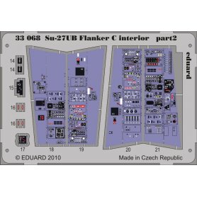 Eduard 1:32 Sukhoi Su-27UB Flanker C interior S.A. dla Trumpeter