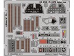 Eduard 1:32 Interior elements for Curtiss P-40M / Hasegawa 