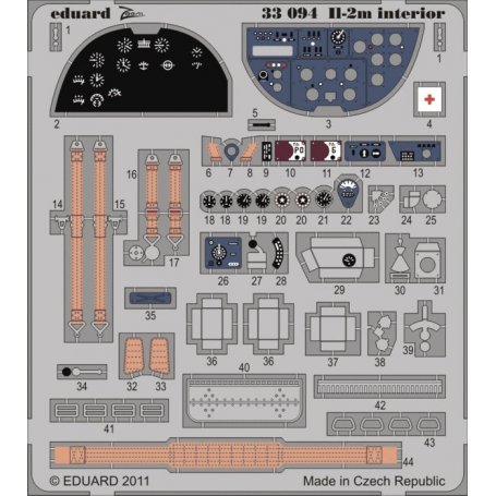 Eduard 1:32 Iljuszyn Il-2m interior S.A. 1/32 HOBBY BOSS