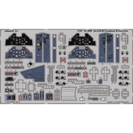 Su-25UB Frogfoot B interior S.A. 1/32 TRUMPETER