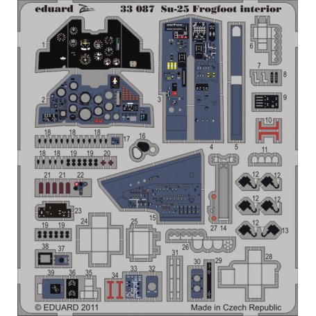 Su-25 Frogfoot interior S.A. 1/32 TRUMPETER