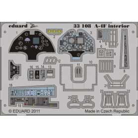 Eduard 1:32 A-4F interior S.A. 1/32 TRUMPETER