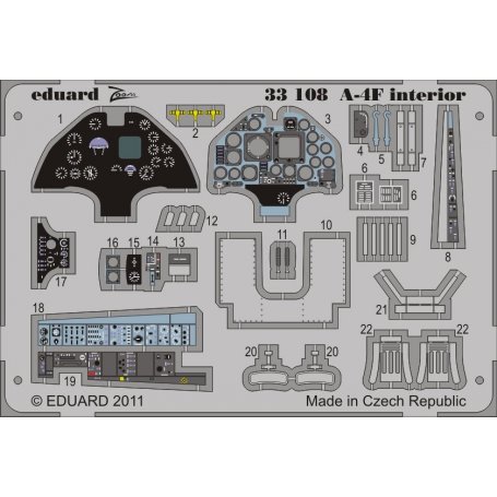 A-4F interior S.A. 1/32 TRUMPETER