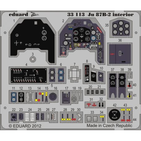 Ju 87B-2 Interior S.A. 1/32 TRUMPETER