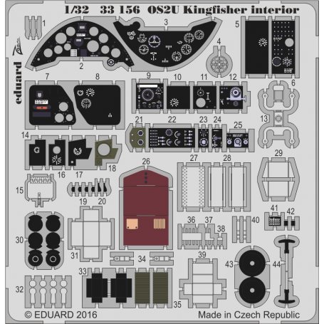 OS2U Kingfisher interior KITTYHAWK KH32016