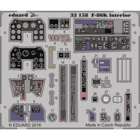 F-86K interior KITTYHAWK