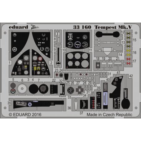 Eduard 1:32 Hawker Tempest Mk.V SPECIAL HOBBY