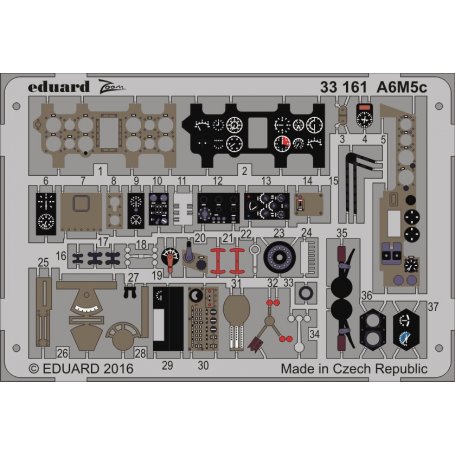 Eduard 1:32 Mitsubishi A6M5c HASEGAWA ST34