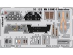 Eduard 1:32 Interior elements for Messerschmitt Bf-109 E-3 / Cyber Hobby 