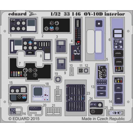 OV-10D interior S.A. Kitty Hawk KH32003