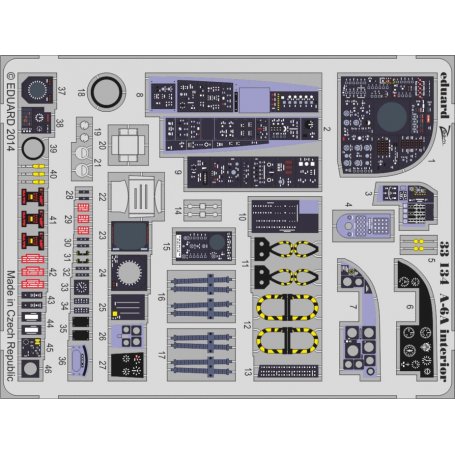 A-6A interior S.A. Trumpeter