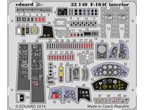 Eduard 1:32 Interior elements for F-104C / Italeri 