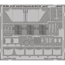Eduard 1:35 Pz.Kpfw. IV Ausf.D Kw.K.40/L43 75mm dla Dragon 6330