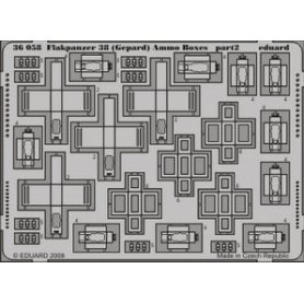 Flakpanzer 38 (Gepard) Ammo. Boxes ITALERI