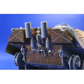 Eduard 1:35 Zimmerit Pz.Kpfw. V Panther Ausf.G late vertical dla Dragon 6268