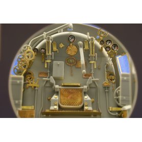Eduard 1:35 BR 52 w/Steifrahmentender interior dla Trumpeter