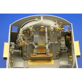 Eduard 1:35 BR 52 w/Steifrahmentender interior dla Trumpeter