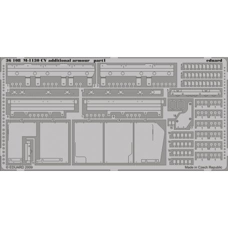 M-1130 CV additional armour TRUMPETER