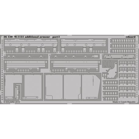 M-1131 additional armour TRUMPETER