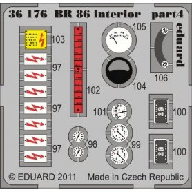 Eduard 1:35 BR 86 floor plate dla Trumpeter