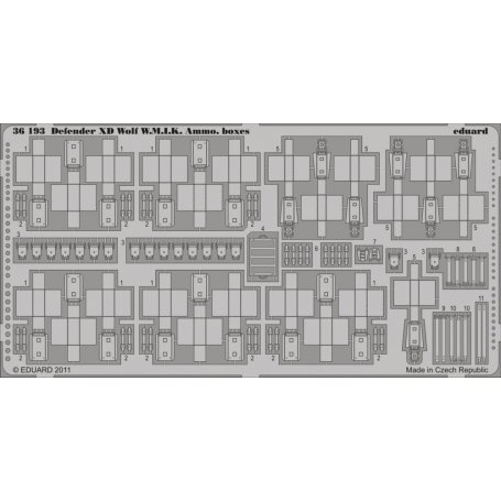 Defender XD Wolf W.M.I.K. Ammo Boxes HOBBY BOSS