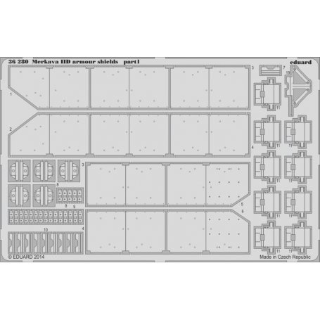 Merkava IID armour shields Academy