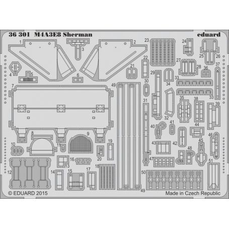 M4A3E8 Sherman (Tamiya 25175)