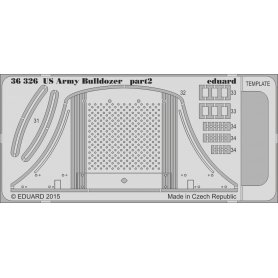 US Army Bulldozer Mini Art 35195