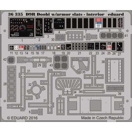 D9R Doobi w/ armor slats - interior MENG SS-010