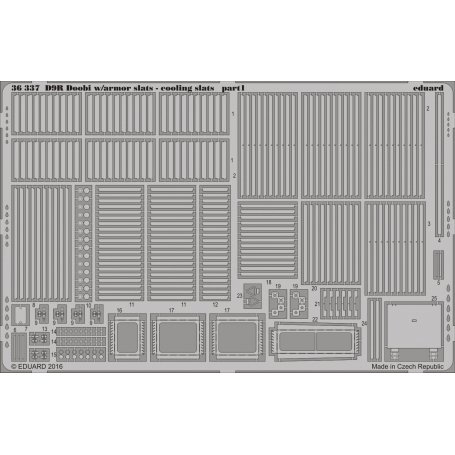 D9R Doobi w/ armor slats - cooling slats MENG SS-010