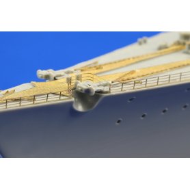 Bismarck railings and turrets 1/350 REVELL