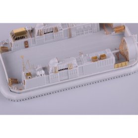 Eduard 1:350 USS Iwo Jima LHD-7 pt.1 assault craft units dla Trumpeter
