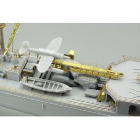 Eduard 1:350 IJN Agano light Cruiser railings dla Hasegawa