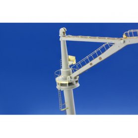 Eduard 1:200 USS Arizona part 1 cranes dla Trumpeter