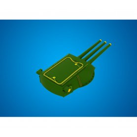 Eduard 1:200 USS Arizona part 1 cranes dla Trumpeter