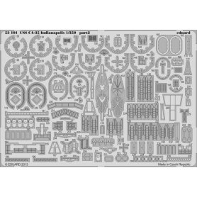 Eduard 1:350 USS CA-35 Indianapolis dla Academy