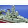 USS CA-35 Indianapolis railings 1/350 Academy