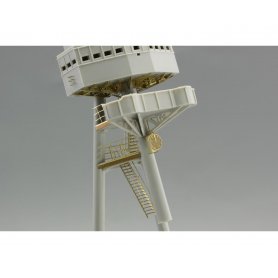 Eduard 1:200 USS Arizona part 4 main top dla Trumpeter 03701