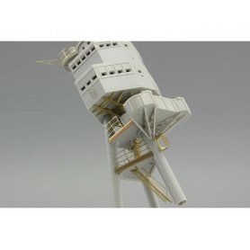 Eduard 1:200 USS Arizona part 4 main top dla Trumpeter 03701
